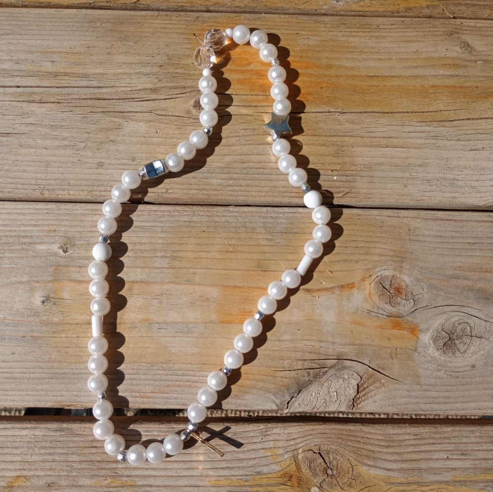 Handmade cross necklace